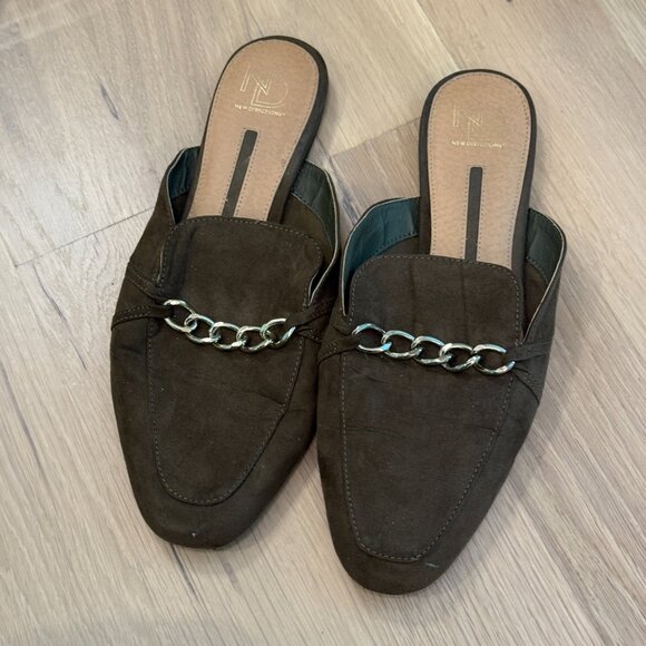 Olive Green Mules - Picture 4 of 6